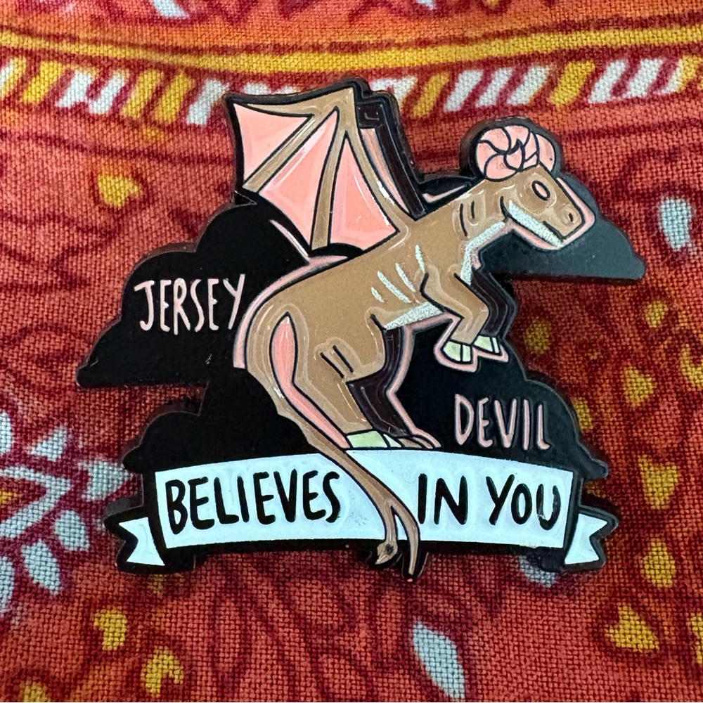 JERSEY DEVIL | Enamel Lapel Pin